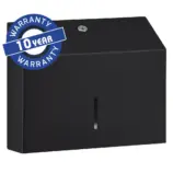 Pojemnik na ręczniki Merida Stella Slim Black Line Mini z zamkiem bębenkowym