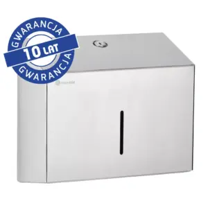 Pojemnik na ręczniki składane Merida Stella Slim Mini stal polerowana