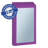 Pojemnik na ręczniki składane z lustrem SuperMirror fioletowy Merida Stella Slim