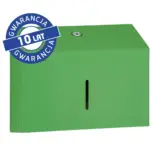 Pojemnik na ręczniki składane MERIDA STELLA SLIM GREEN LINE MINI, zielona stal nierdzewna