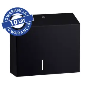 Pojemnik na papier toaletowy Merida Stella BSC101, czarny Black Line, Ø23 cm