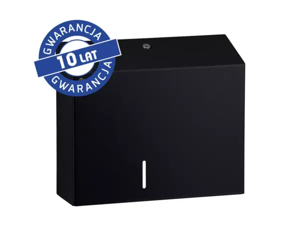 Pojemnik na papier toaletowy Merida Stella BSC101, czarny Black Line, Ø23 cm