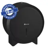 Pojemnik na papier toaletowy Merida Stella Black Line BSC201, czarny, Ø19 cm
