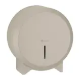 Stalowy pojemnik na papier toaletowy mini z okienkiem kontrolnym, szary