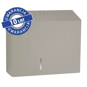 Pojemnik na papier toaletowy MERIDA STELLA DUO STONE GREY LINE z gwarancją 10 lat