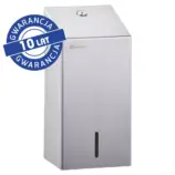 MERIDA STELLA interleaved toilet paper dispenser, matte steel, up to 450 sheets