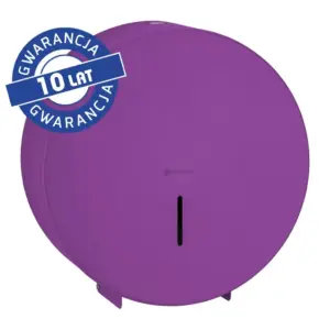 Pojemnik na papier toaletowy Merida Stella Violet Line Maxi, fioletowy, stal nierdzewna