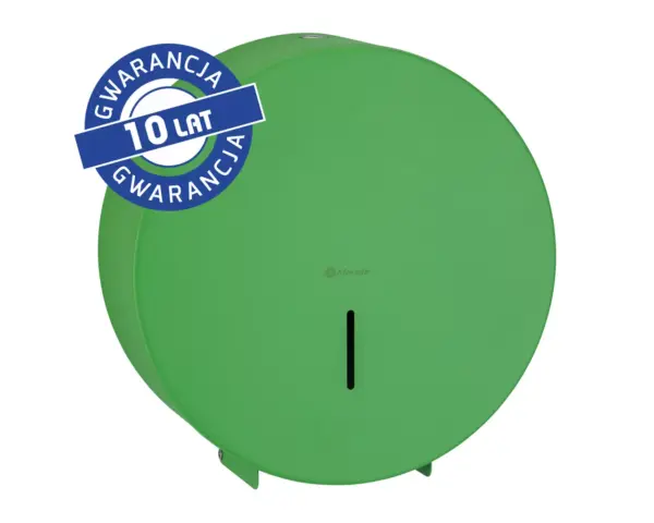Pojemnik na papier toaletowy MERIDA STELLA GREEN LINE MAXI, średnica papieru do 23 cm, zielony Pojemnik na papier toaletowy ze stali nierdzewnej zielony MERIDA STELLA MAXI