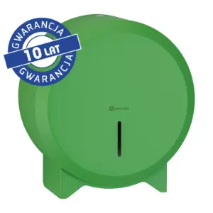 Pojemnik na papier toaletowy Merida Stella Green Line Mini, zielony, stal nierdzewna