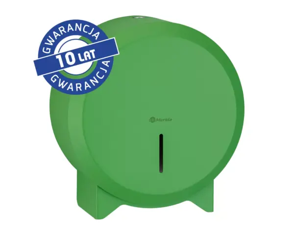 Pojemnik na papier toaletowy Merida Stella Green Line Mini, zielony, stal nierdzewna