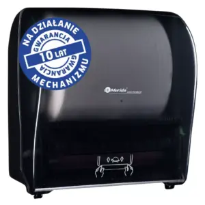 Podajnik ręczników papierowych Merida Solid Cut Automatic Maxi, tworzywo ABS, ciemny połysk
