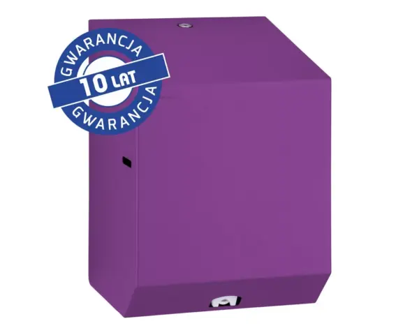 Pojemnik na ręczniki papierowe w rolach MERIDA STELLA VIOLET LINE MAXI, fioletowy Pojemnik na ręczniki papierowe Merida Stella Violet Line Maxi fioletowy