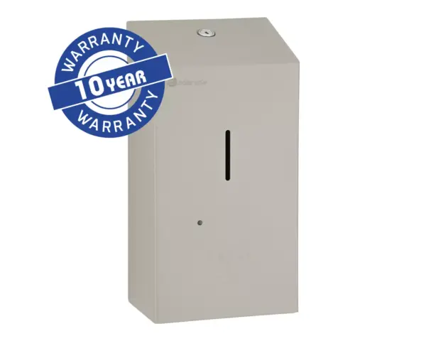 Bezdotykowy automatyczny dozownik mydła w pianie MERIDA STELLA AUTOMATIC STONE GREY LINE na jednorazowe wkłady 1000 g, szary kamienny Automatyczny dozownik mydła w pianie Merida Stella Stone Grey, angielska gwarancja