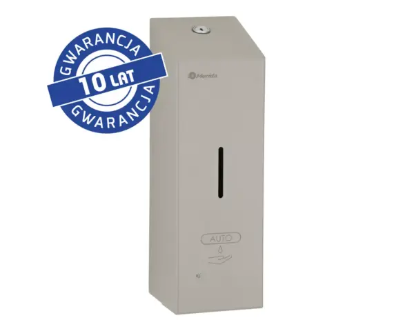 Bezdotykowy dozownik mydła w pianie Merida Stella Slim Stone Grey 800 ml