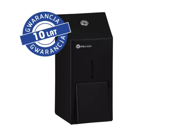 Dozownik mydła MERIDA STELLA BLACK LINE MINI 400 ml czarny