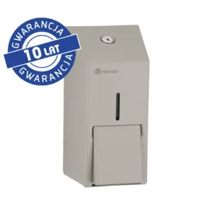 Dozownik mydła w płynie Merida Stella Stone Grey Mini 400 ml szary kamienny