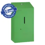 Automatyczny dozownik mydła w pianie Merida Stella Green Line stalowy zielony
