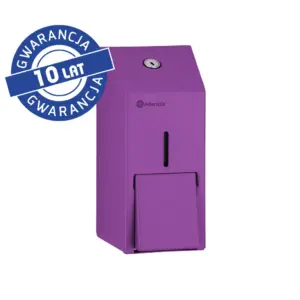 Fioletowy dozownik mydła w płynie MERIDA STELLA VIOLET LINE MINI 400 ml
