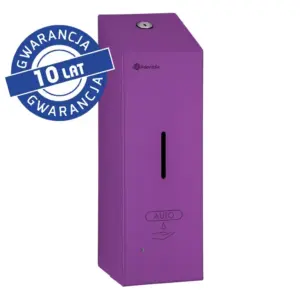Bezdotykowy dozownik mydła w pianie Merida Stella Automatic Slim Violet Line fioletowy