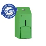 Stalowy dozownik mydła MERIDA STELLA GREEN LINE MINI z zamkiem
