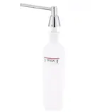 Blatowy dozownik mydła Stożek 1000 ml chromowany mosiądz