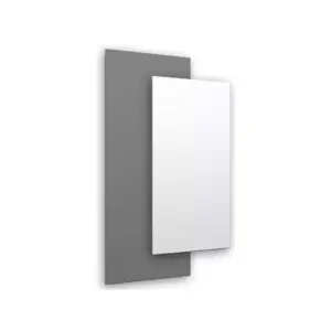 Szary panel ścienny 600x300 mm do suszarek Merida ONE i TRI-BLADE