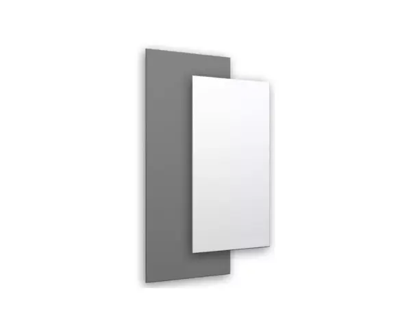 Biały panel ścienny duży, wymiary 900x347x2 mm Biały panel ścienny 900x347 mm do suszarek Merida ONE