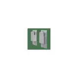 Panel ścienny biały 900x347x2 mm chroniący ścianę pod suszarką