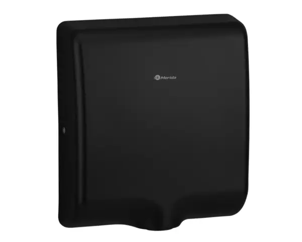 Suszarka do rąk MERIDA TURBO JET SLIM BLACK LINE, czarna Czarna suszarka do rąk Merida Turbo Jet Slim Black Line EIC109