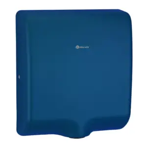 Suszarka do rąk Merida Turbo Jet Slim Blue Line niebieska z logo