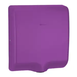 Suszarka do rąk Merida Turbo Jet Slim Violet Line fioletowa z logo