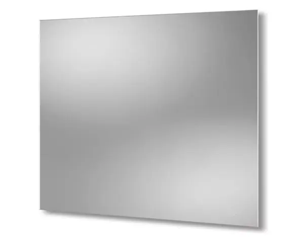 Lustro ze stali nierdzewnej MERIDA DRAGON, wymiary 60 x 60 cm Lustro ze stali nierdzewnej SuperMirror 60x60 cm do montażu na ścianie