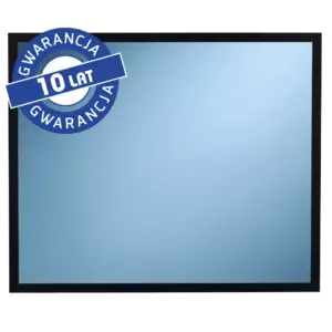 Lustro w czarnej ramie metalowej Merida Stella Black Line 50x60 cm z gwarancją