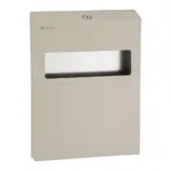 Pojemnik MERIDA STELLA SILK GREY LINE na 100 papierowych podkładek higienicznych