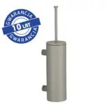 Szczotka WC Merida Stella Stone Grey Line mocowana do ściany, szara kamienna