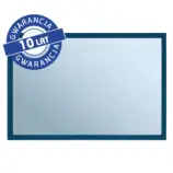 Lustro w niebieskiej ramie metalowej Merida Stella Blue Line 40x60 cm