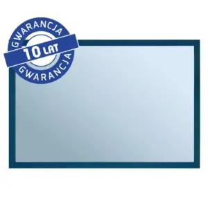 Lustro w niebieskiej ramie metalowej Merida Stella Blue Line 40x60 cm