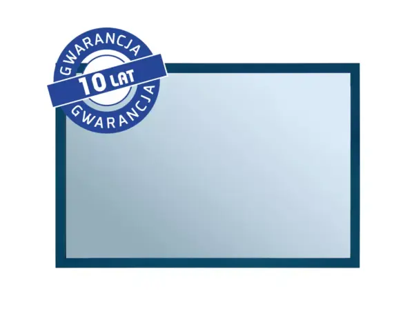 Lustro w niebieskiej ramie metalowej Merida Stella Blue Line 40x60 cm