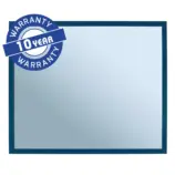Lustro MERIDA STELLA BLUE LINE w niebieskiej ramie metalowej, wersja angielska