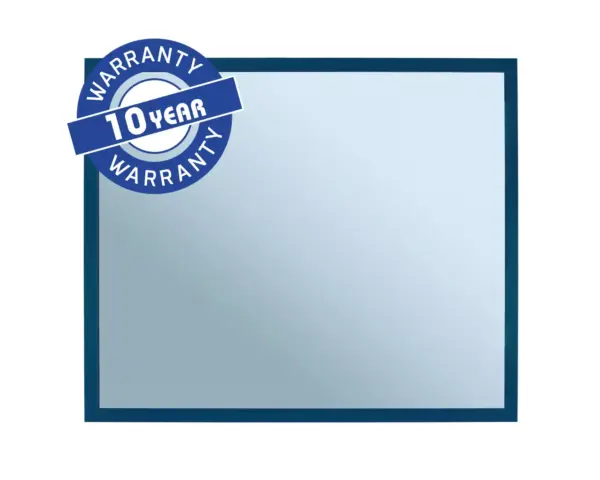Lustro w ramie metalowej - niebieskiej MERIDA STELLA BLUE LINE, 50 x 60 cm Lustro MERIDA STELLA BLUE LINE w niebieskiej ramie metalowej, wersja angielska