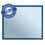 Lustro w niebieskiej ramie metalowej MERIDA STELLA BLUE LINE 50x60 cm z gwarancją