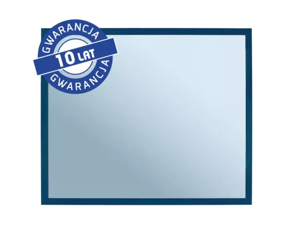 Lustro w ramie metalowej - niebieskiej MERIDA STELLA BLUE LINE, 50 x 60 cm Lustro w niebieskiej ramie metalowej MERIDA STELLA BLUE LINE 50x60 cm z gwarancją