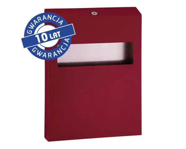 Pojemnik na podkładki na deskę sedesową Merida Stella Red Line czerwony