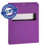 Pojemnik na podkładki sedesowe MERIDA STELLA VIOLET LINE fioletowy stalowy