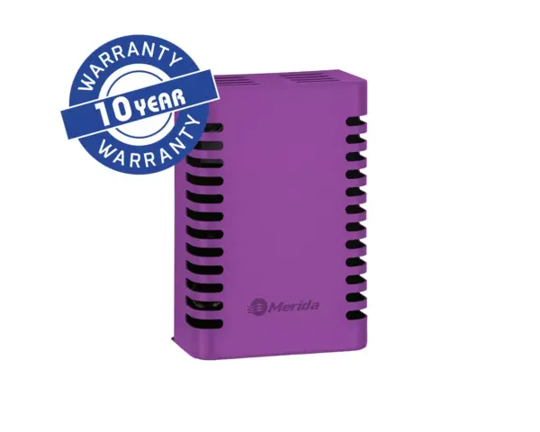 Odświeżacz powietrza V SOLID EVOLUTION MERIDA STELLA VIOLET LINE, fioletowy Fioletowy odświeżacz powietrza Merida GSV022 z zamkiem bębenkowym