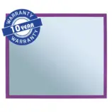 Lustro MERIDA STELLA VIOLET LINE z fioletową metalową ramką 18 mm