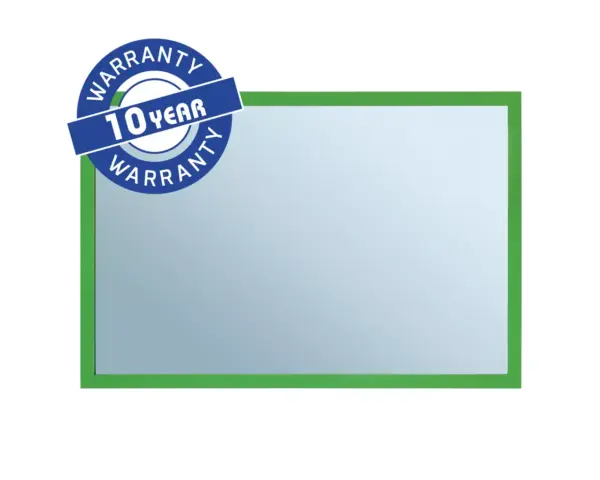 Lustro w ramie metalowej - zielonej MERIDA STELLA GREEN LINE, 40 x 60 cm Lustro w zielonej metalowej ramie 40x60 cm z informacją gwarancyjną