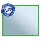 Lustro w zielonej ramie metalowej MERIDA STELLA 50x60 cm z gwarancją