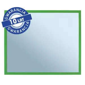 Lustro w zielonej ramie metalowej MERIDA STELLA 50x60 cm z gwarancją