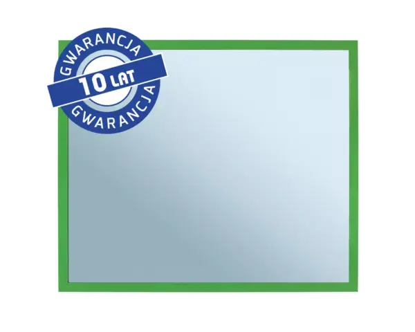 Lustro w zielonej ramie metalowej MERIDA STELLA 50x60 cm z gwarancją